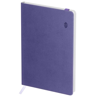 Записная книжка А6 80л. "Classic. Lilac" кожзам с резинкой (Greenwich Line)