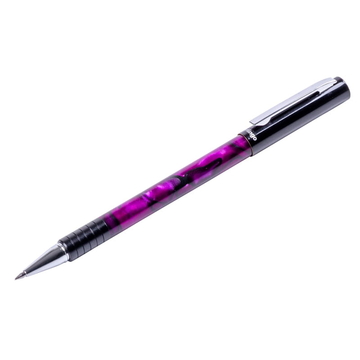 Ручка шариковая Berlingo Fantasy в футляре цвет корпуса фиолетовый акрил