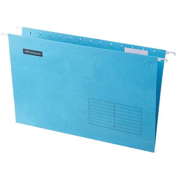 Папка подвесная А4 синяя картон 365*240мм (Office Space)