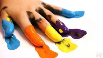 Краски пальчиковые
