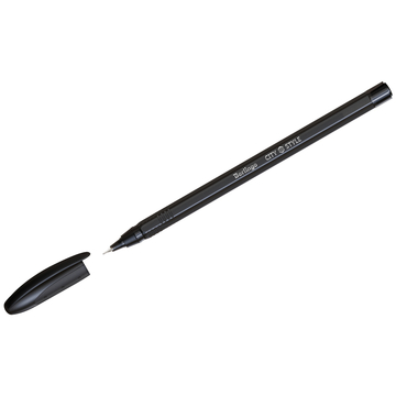 Ручка шар. Berlingo City Style черный 0,7мм  