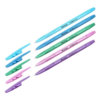Ручка шар. Berlingo Tribase Pastel синий 0,7мм