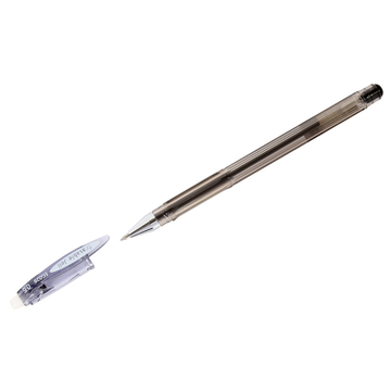 Ручка стираемая гелевая Erasable Jell черный 0,5мм (Crown)