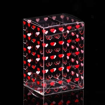 Коробка складная "Сердечки", 4,5 х 5 х 7,5 см