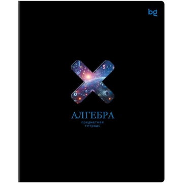 Тетрадь Алгебра 48л. А5  Информационное поле (BG)