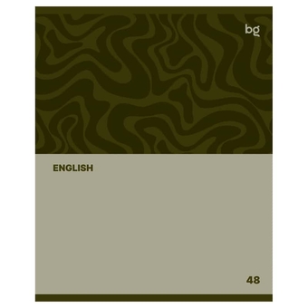 Тетрадь Английский язык 48л. А5 Single colour (BG)