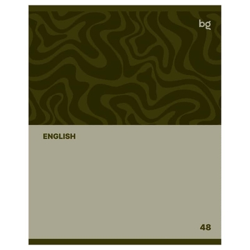 Тетрадь Английский язык 48л. А5 Single colour (BG)