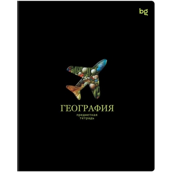 Тетрадь География 48л. А5  Информационное поле (BG)