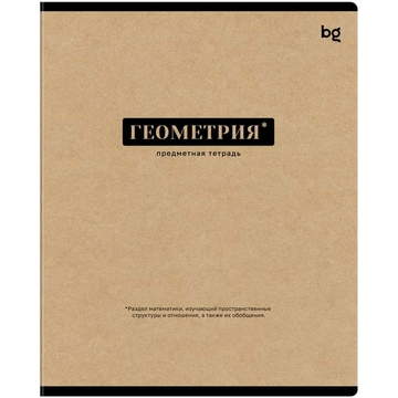 Тетрадь Геометрия 48л. А5 Крафт (BG)