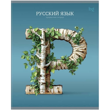 Тетрадь Русский язык 48л. А5 Заглавные-главные (BG)