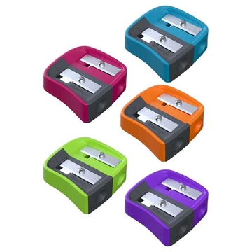 Точилка с контейнером 2 отверстия Color Zone DUO (Berlingo)