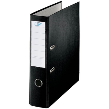 Папка регистратор 80мм PVC цвет черный (OfficeSpace)