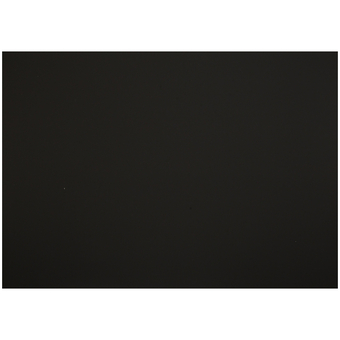Картон плакатный 48*68см мелованный черный 380г/м2 (Мульти-Пульти)
