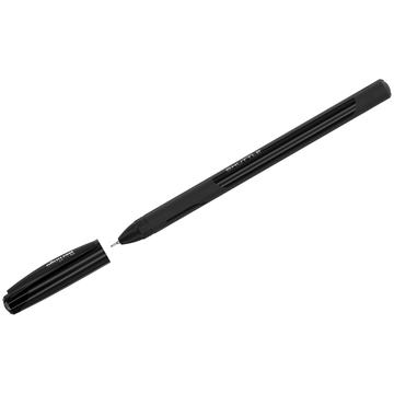 Ручка гелевая Berlingo "Shuttle" черный 0,5мм игольчатый стержень