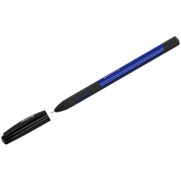 Ручка гелевая Berlingo "Shuttle" синий 0,5мм игольчатый стержень