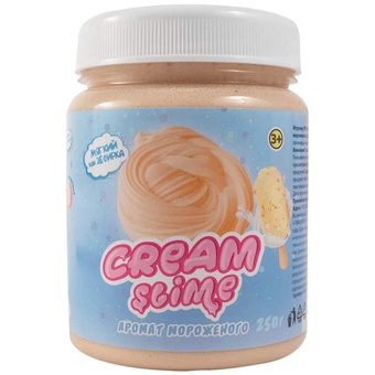 Слайм "Cream Slime" кремовый с ароматом мороженого 250мл 