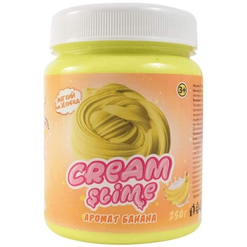 Слайм "Cream Slime" желтый с ароматом банана 250мл 