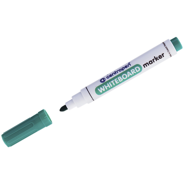 Маркер Centropen 8559 для маркерной доски цвет зеленый толщина линии 2,5мм  