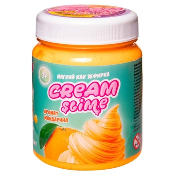 Слайм Cream Slime c ароматом мандарина 250г (Slime)