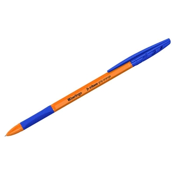 Ручка шар. Berlingo Tribase grip Orange синий 0,7мм