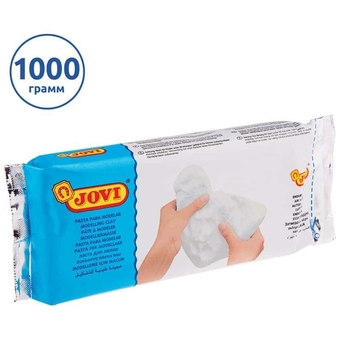 Паста для моделирования белая вакуумированная 1000 г (JOVI)