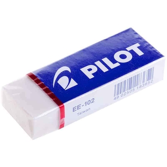 Ластик Pilot прямоугольный в бумажном футляре