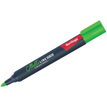 Маркер Berlingo MultiLine PE300 перманентный цвет зеленый толщина линии 3мм
