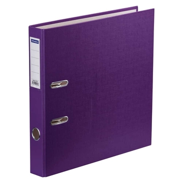 Папка регистратор 50мм бумвинил цвет фиолетовый (OfficeSpace)