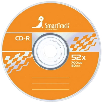 Диск SMART TRACK  CD-R 80 52X   