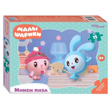 Пазл 15 деталей Maxi  "Малышарики"   (Step Puzzle)