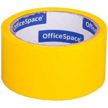 Скотч упаковочный желтый 48мм*40м 45мкм (Office Space)