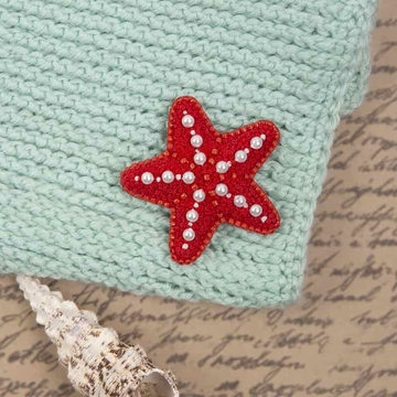 Набор для вышивания бисером 10-012 "Брошь.Морская звезда" 5.5  х 5.5  см (Klart)