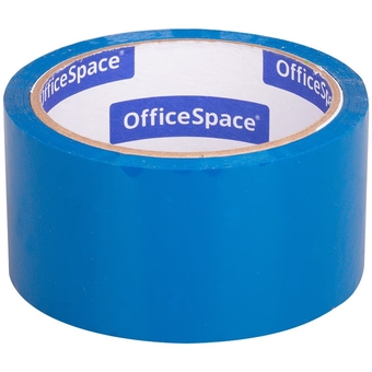 Скотч упаковочный синий 48мм*40м 45мкм (Office Space)