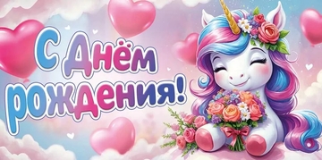 30000309 Конверт для денег "С Днем рождения!"