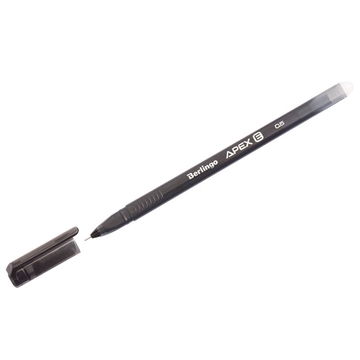 Ручка стираемая гелевая Apex E черный 0,5мм (Berlingo)