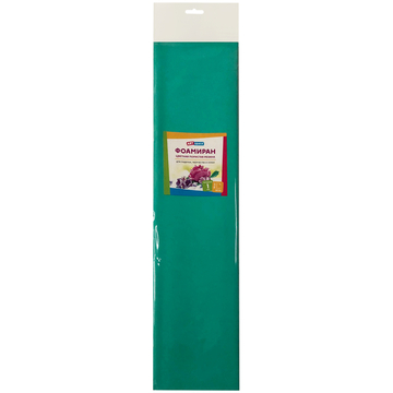 Фоамиран 50*70см бирюзово-синий толщина 1мм (Art Space)