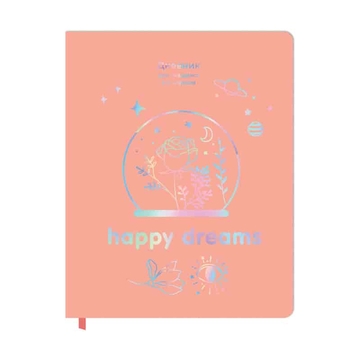 Дневник для 1-11 классов "Happy dreams" кожзам обложка (BG)