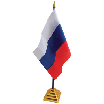 Флаг России настольный (Спейс)